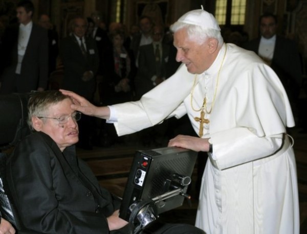 Stephen Hawking and Pope